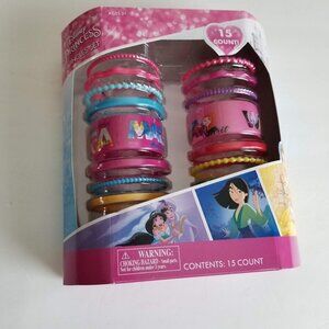 Disney Princess 15 ct  Bangles Set Multiple Colors and Styles NEW
